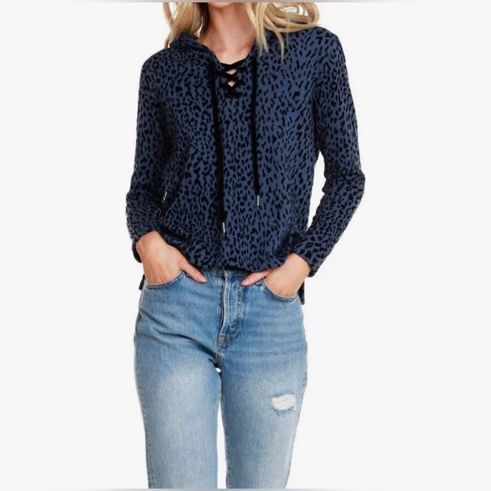 Leopard Print Hoodie